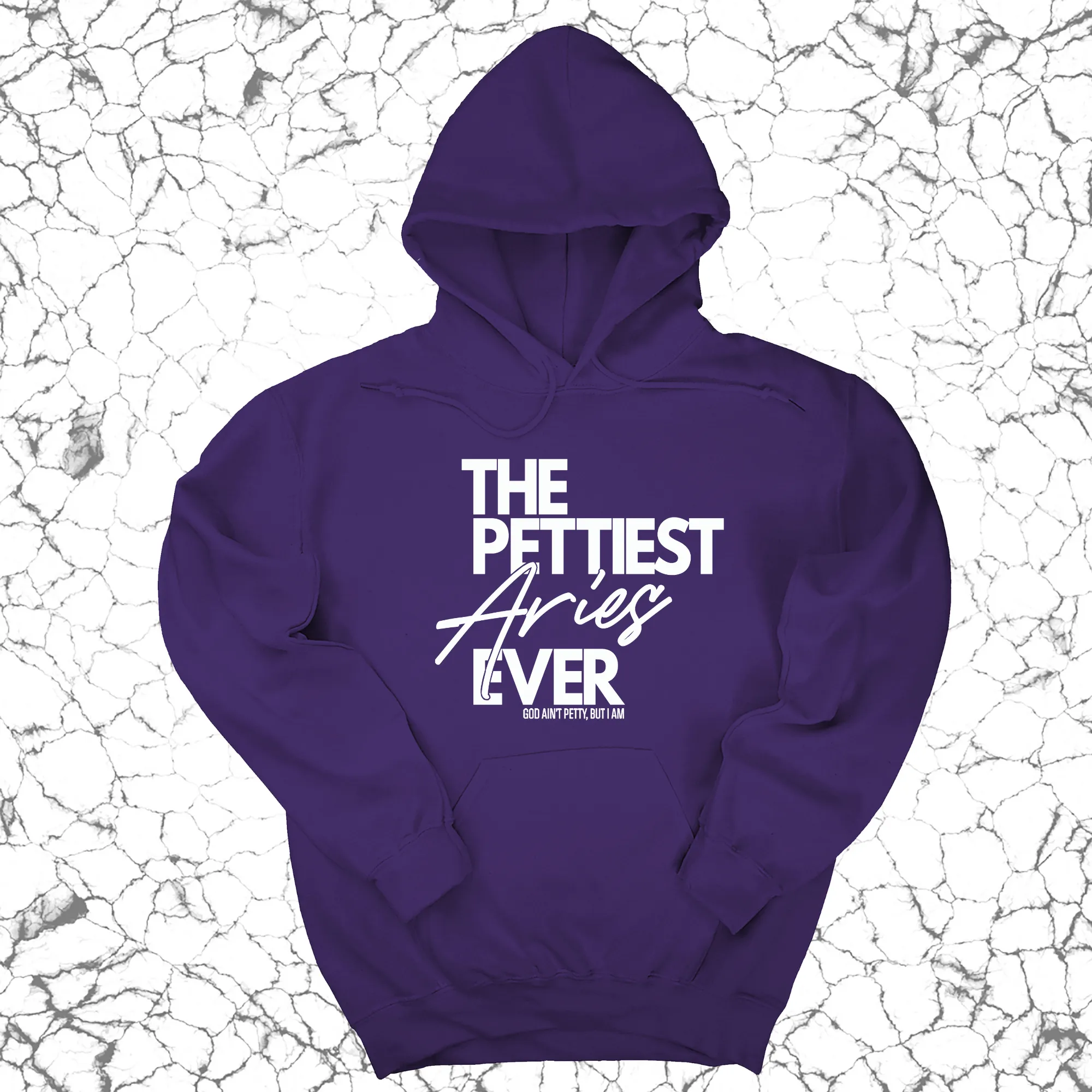 The Pettiest Aries Ever Unisex Hoodie