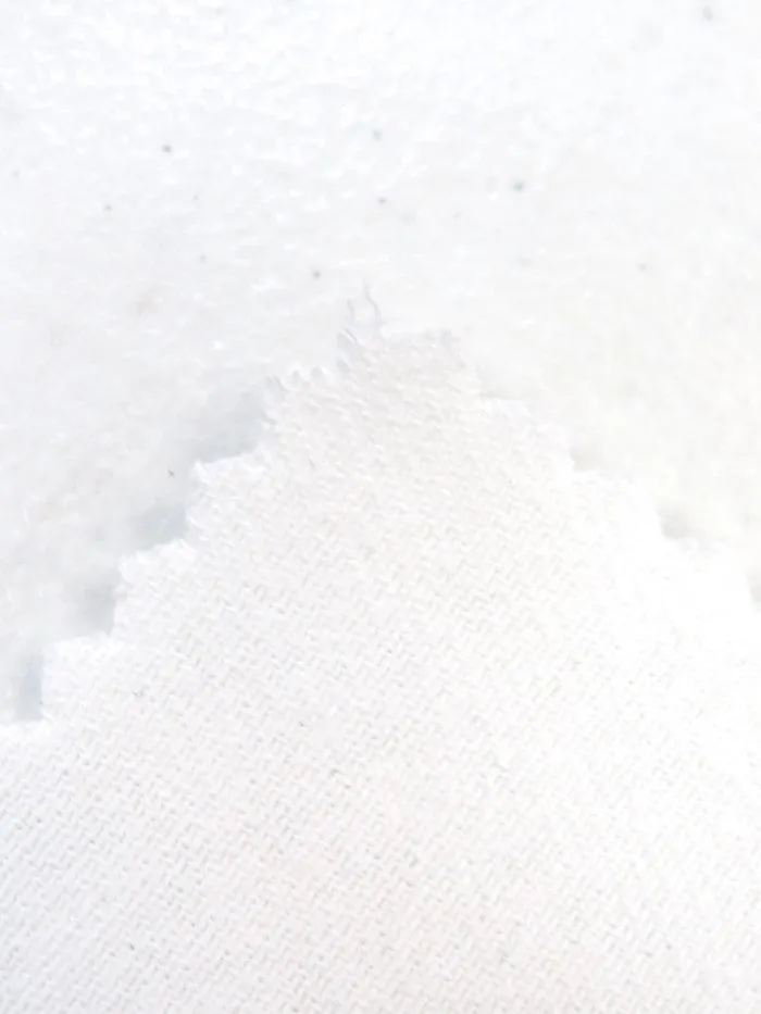 White 10OZ 100% Cotton Brushed Denim Fabric
