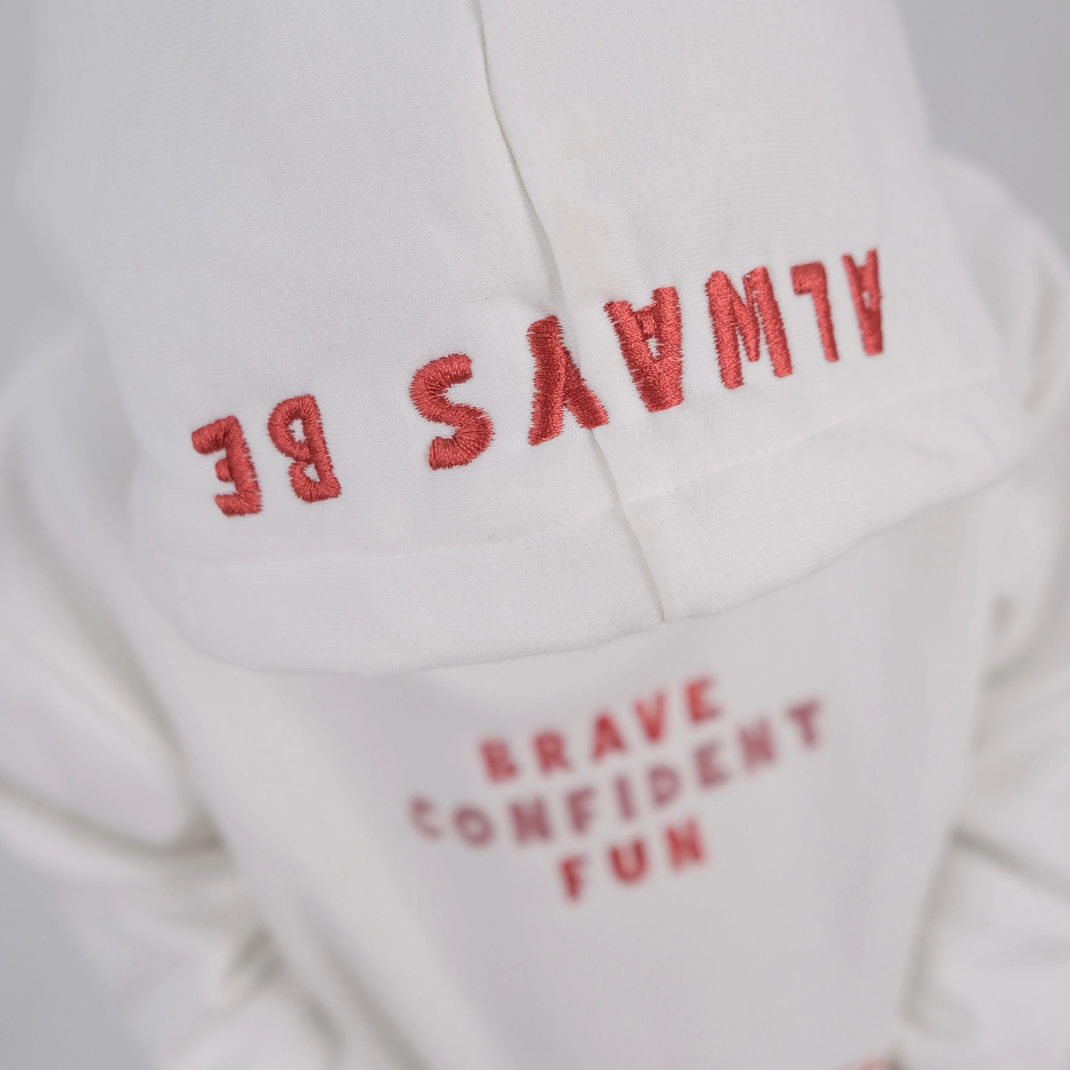 White Unisex Long-Sleeved Fleeced Hoodie