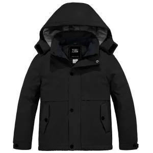 ZSHOW Boys' Waterproof Ski Jacket Hooded